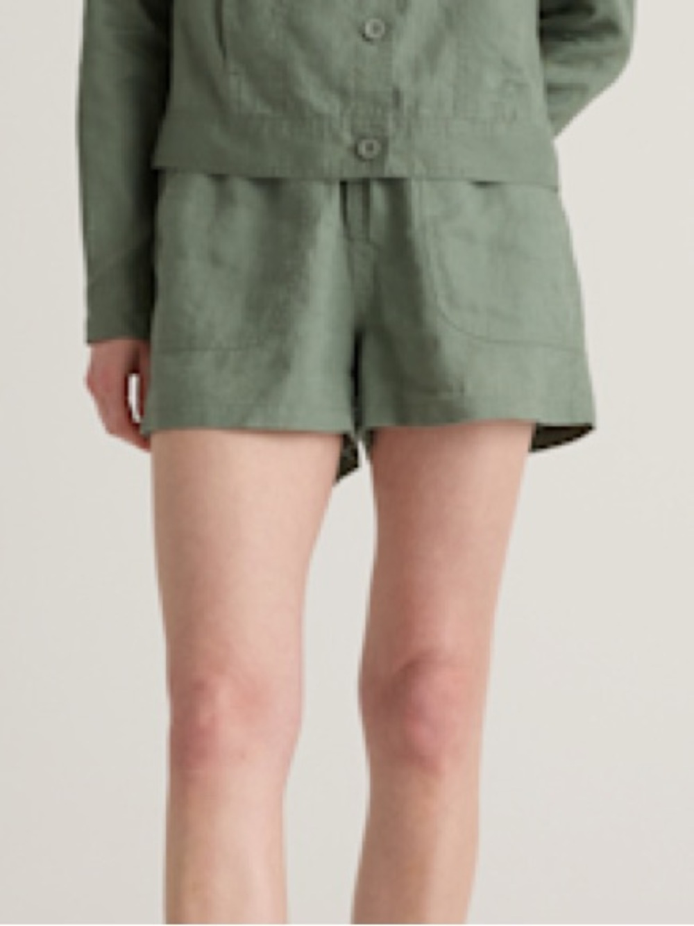 Quince 100% European Linen Shorts